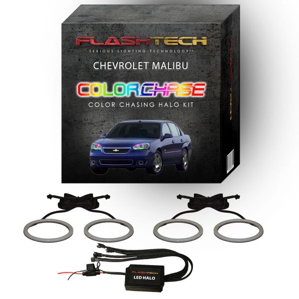Chevrolet Malibu ColorChase LED Halo Headlight Kit 2004-2007
