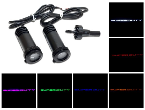 Flashtech Puddle Light Kit for 2017-25 Ford Super Duty