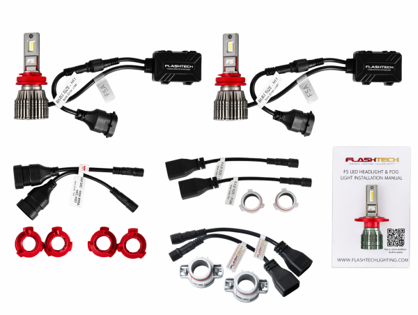 F5 Dealer Pack - F5A 3K - H11 / 9005 / 9006 / 5202 / P13W