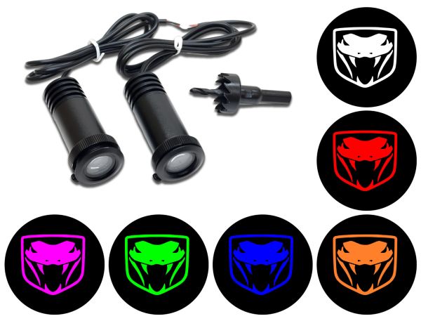 Flashtech Puddle Light Kit for 2003-10 SRT Viper "Fangs"