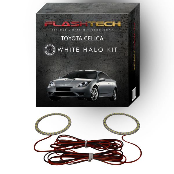 Toyota Celica White LED Halo Headlight Kit 2000-2005