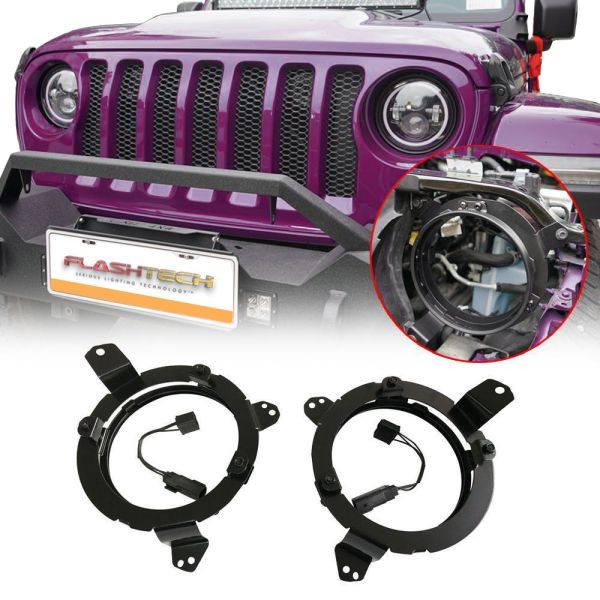 JEEP WRANGLER JL 7" HEADLIGHT MOUNTING BRACKET