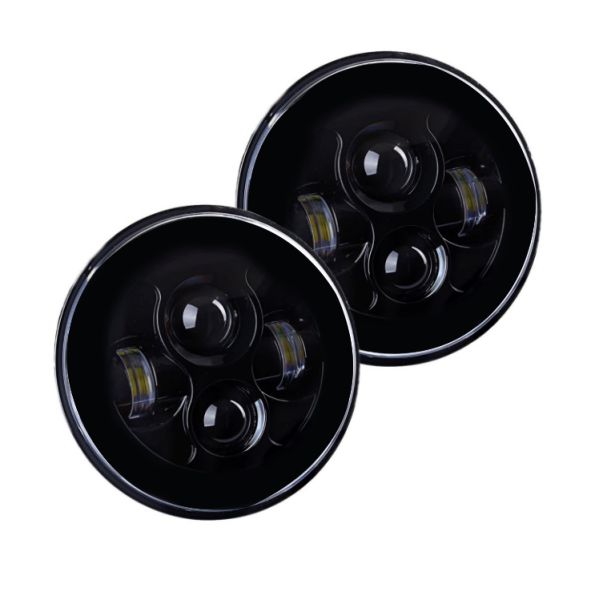 7" Round 7020 Headlight Assembly - Pair