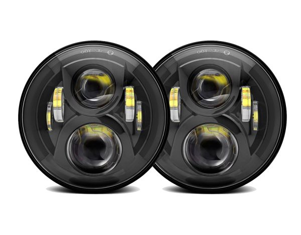 7045 7" Round Headlight Assembly