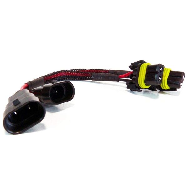 9006 to 9005 / H10 adapter plug: Pair