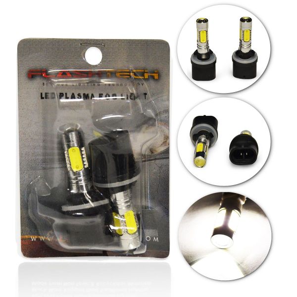Plasma 7.5W Fog Light LED Bulbs - 6000K - 880
