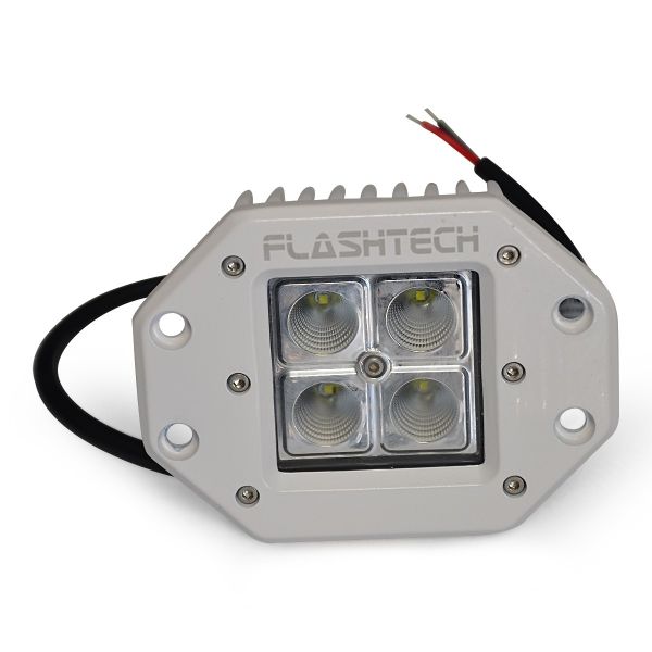 12w LED Cube Fog Light 4 LED Recessed Mount White