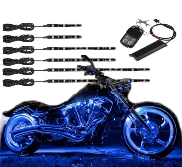 V.3 Fusion Color Change Motorcycle LED Accent Kit - 6 Strip Kit