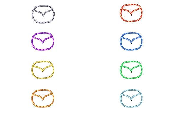 Waterproof V.3 Fusion Color Change Logo - Mazda