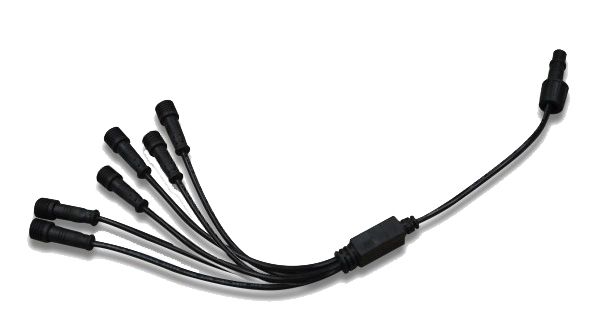 6-1 Colorfuse RGBW rock light splitter