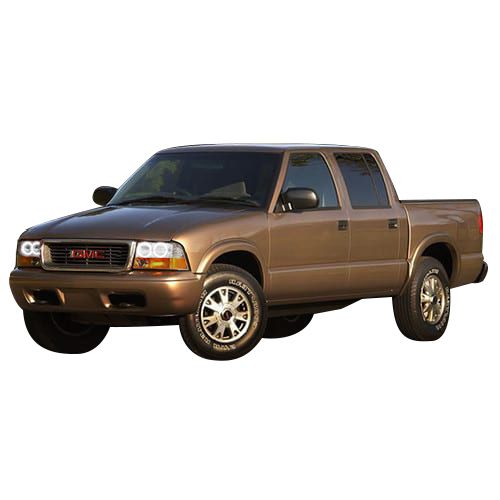 GMC Sonoma White LED Halo Headlight Kit 1998-2004