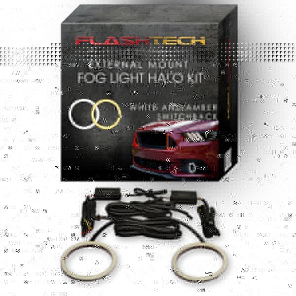 Jeep Grand Cherokee (excluding srt8)  External Waterproof White & Amber Switchback LED halo Fog Light Kit 211-14 