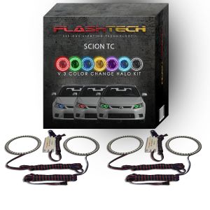 Scion tC V.3 Fusion Color Change LED Halo Headlight Kit 2011-2013