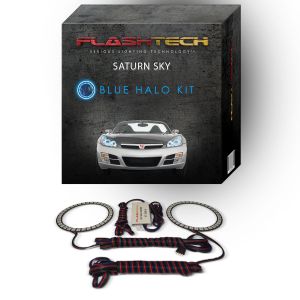 Saturn Sky 2007-2010 Blue LED Halo Headlight Kit
