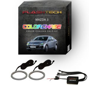 Mazda 3 ColorChase LED Halo Headlight Kit 2010-2013