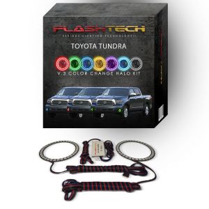 Toyota Tundra V.3 Fusion Color Change LED Halo Fog Light Kit 2007-2013