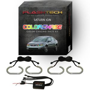 Saturn Ion ColorChase LED Halo Headlight Kit 2003-2007