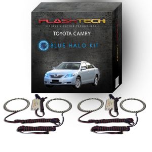 Toyota Camry 2007-2009 Blue LED Halo Headlight Kit