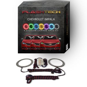 Chevrolet Impala V.3 Fusion Color Change LED Halo Headlight Kit 2014-2016