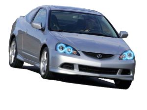 Acura RSX 2002-2004 Blue LED Halo Headlight Kit