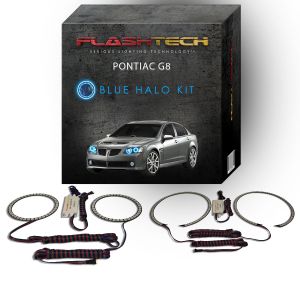 Pontiac G8 2008-2009 Blue LED Halo Headlight Kit