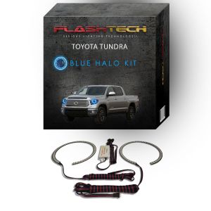 Toyota Tundra 2014-2015 Blue LED Halo Headlight Kit