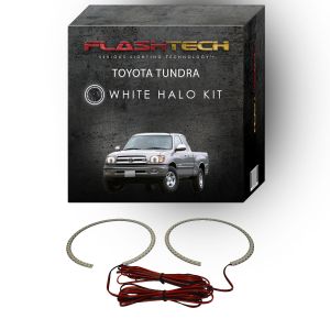 Toyota Tundra White LED Halo Headlight Kit 2000-2004