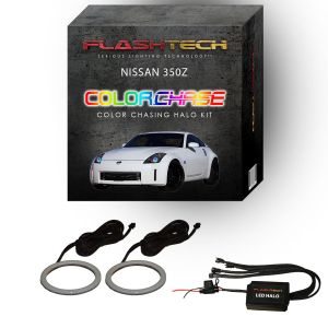 Nissan 350z ColorChase LED Halo Headlight Kit 2006-2008