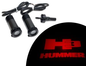Flashtech Puddle Light Kit for Hummer H3 - Red