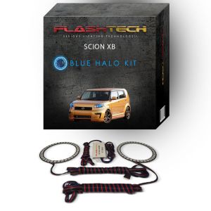 Scion xB 2008-2010 Blue LED Halo Headlight Kit