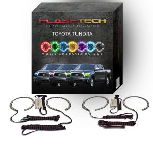 Toyota Tundra V.3 Fusion Color Change LED Halo Headlight Kit 2007-2013