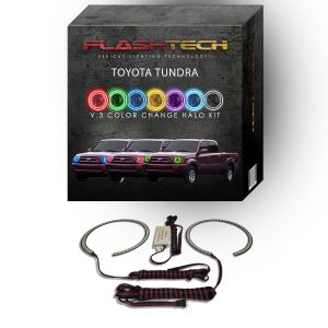 Toyota Tundra V.3 Fusion Color Change LED Halo Headlight Kit 2005-2006