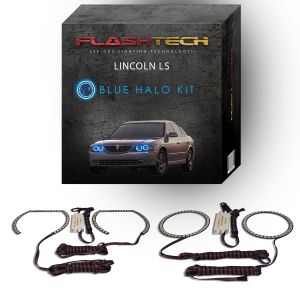 Lincoln LS 2000-2002 Blue LED Halo Headlight Kit