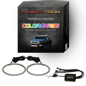 Toyota FJ Cruiser ColorChase LED Halo Headlight Kit 2007-2013