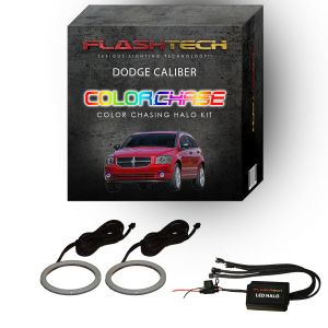 Dodge Caliber ColorChase LED Halo Fog Light Kit 2007-2012