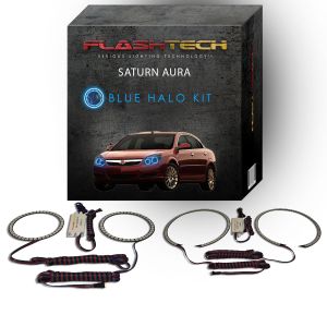 Saturn Aura 2007-2009 Blue LED Halo Headlight Kit