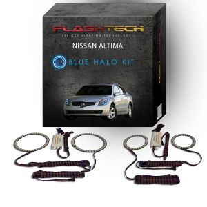 Nissan Altima Sedan 2007-2009 Blue LED Halo Headlight Kit