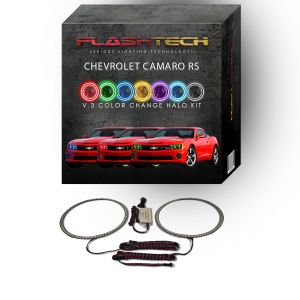 Chevrolet Camaro RS V.3 Color Change LED Halo Headlight Kit 2010-2013
