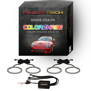 Dodge Stealth ColorChase LED Halo Headlight Kit 1994-1998