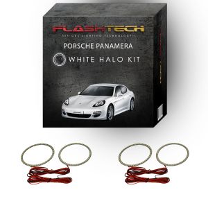 Porsche Panamera White LED Halo Headlight Kit 2010-2013