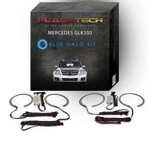 Mercedes GLK 2013-2014 Blue LED Halo Headlight Kit