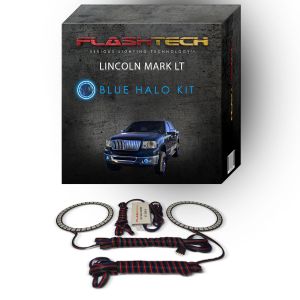 Lincoln Mark LT 2006-2008 Blue LED Halo Fog light Kit