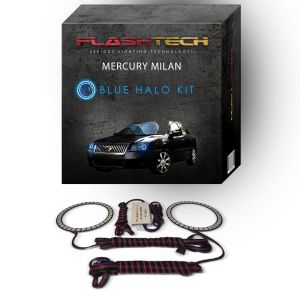 Mercury Milan 2006-2009 Blue LED Halo Headlight Kit