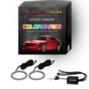 Dodge Charger ColorChase LED Halo Fog Light Kit 2005-2010