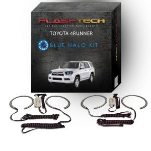 Toyota 4-Runner 2010-2013 Blue LED Halo Headlight Kit