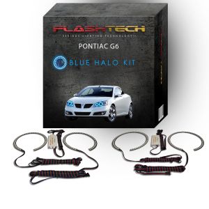 Pontiac G6 2005-2010 Blue LED Halo Headlight Kit
