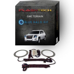 GMC Terrain 2010-2016 Blue LED Halo Headlight Kit