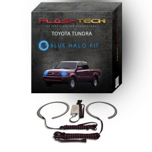 Toyota Tundra 2005-2006 Blue LED Halo Headlight Kit