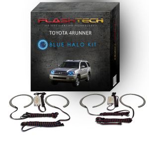 Toyota 4-Runner 2003-2005 Blue LED Halo Headlight Kit