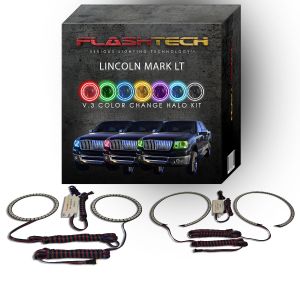 Lincoln Mark LT V.3 Fusion Color Change LED Halo Headlight Kit 2006-2008